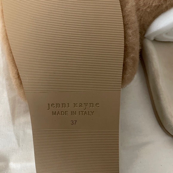 New Jenni Kayne Shearling Slides 37 - Picture 3 of 4